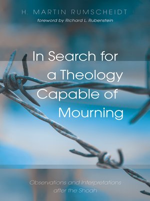 cover image of In Search for a Theology Capable of Mourning